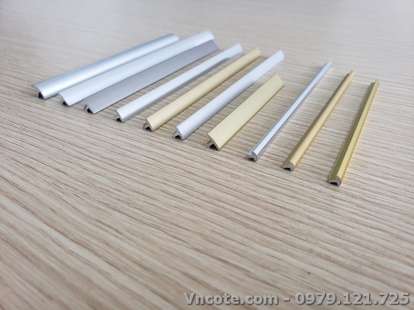 Nẹp nhôm chữ T Đà Nẵng che khe nối sàn và tường thẩm mỹ
