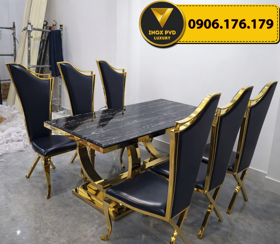Ghế Inox Màu Gia Công