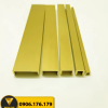 Ưu điểm của nẹp chữ U âm tại Hà Tĩnh giúp tạo đường chỉ trang trí âm tường đẹp và sắc nét