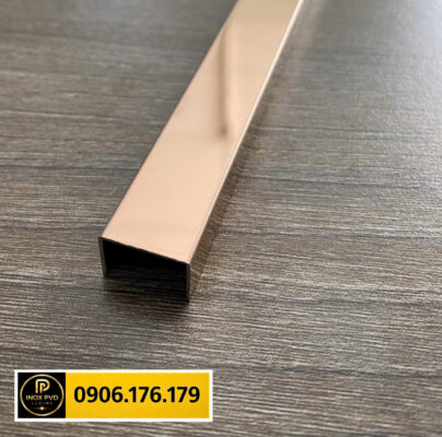 Nẹp U inox Bắc Giang bảo vệ cạnh góc công trình