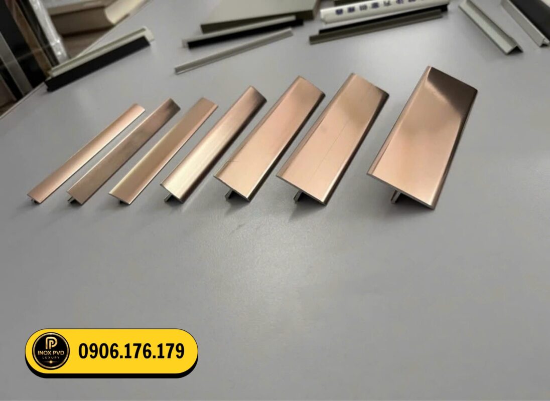 Tổng hợp nẹp T chống trơn Liên Chiểu Đà Nẵng, nẹp chống trượt cầu thang, nẹp nhôm chữ T chống trơn.