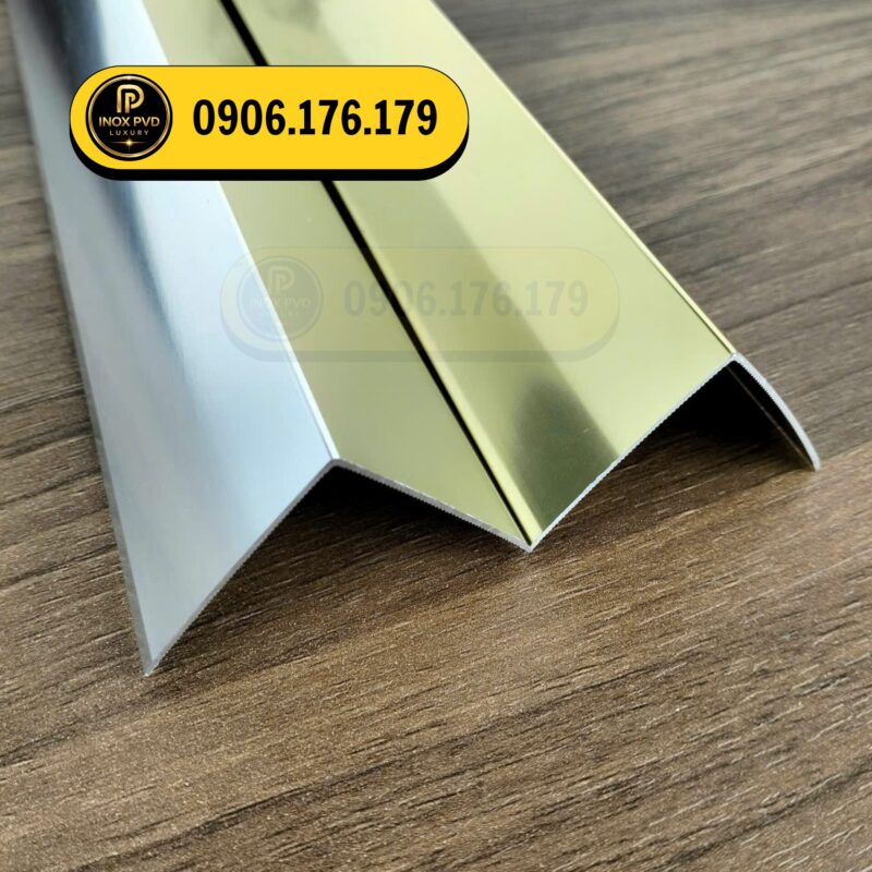 Nẹp V góc dương inox nhôm tại Sầm Sơn Thanh Hóa